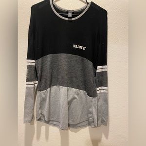 Long sleeve workout shirt